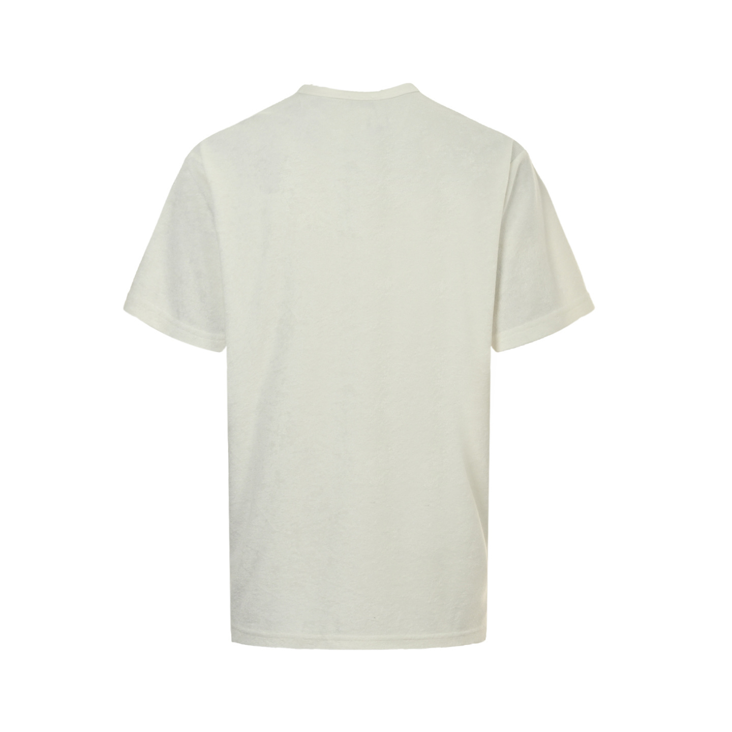Dior 25ss terry short-sleeved shirt with small chest embroidery logo