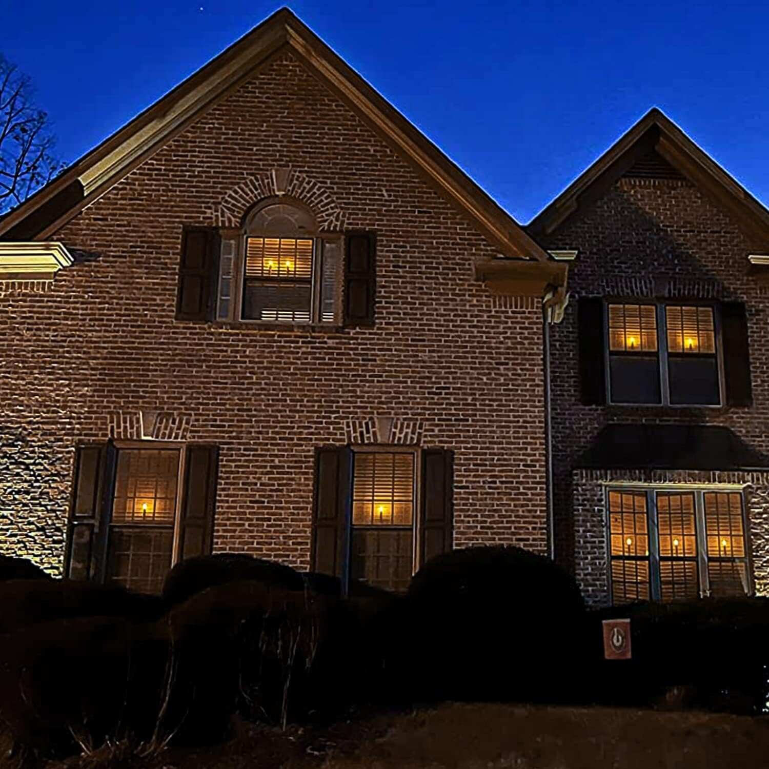 🎄Early Christmas Sale🔥6 Pcs Window Flameless Led Taper Candles with Sensor Dusk to Dawn