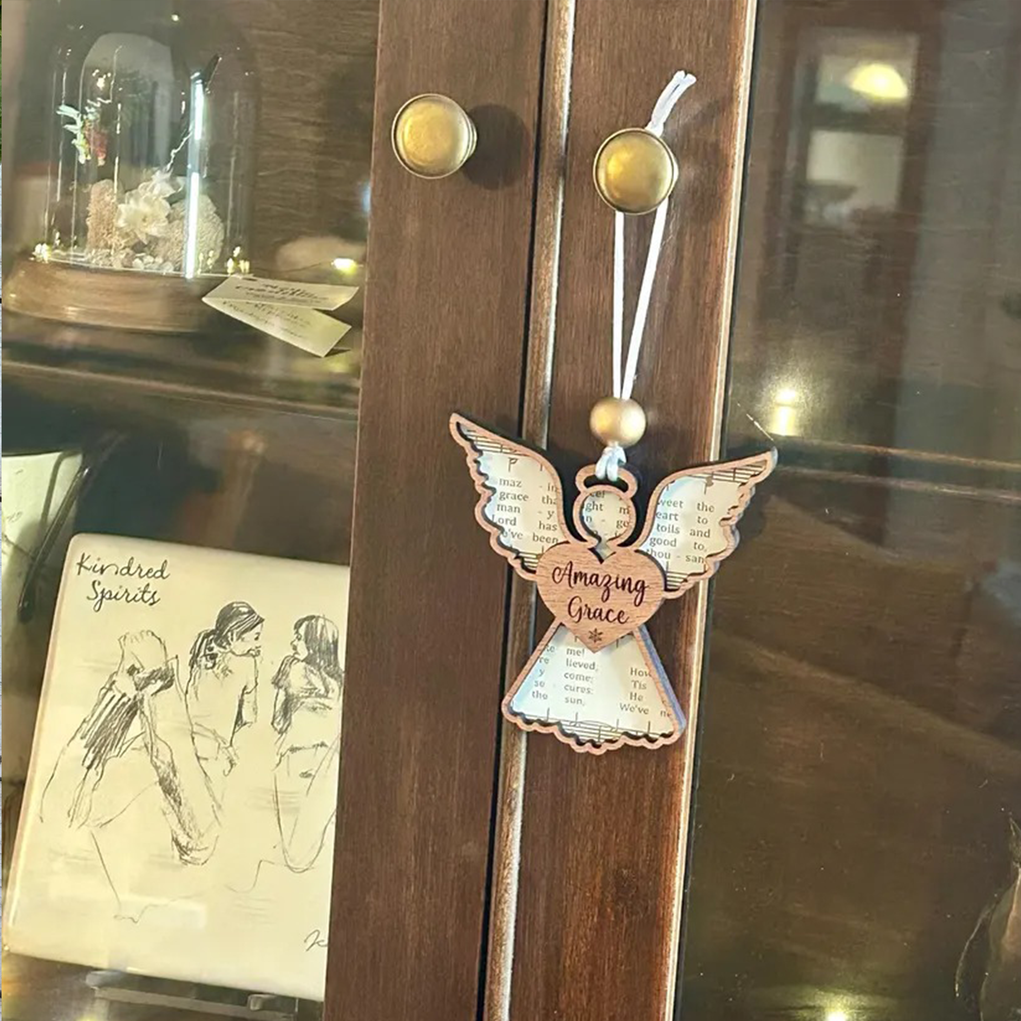 Christmas Angel Hymn Ornament — A Sacred Song for the Heart ✨