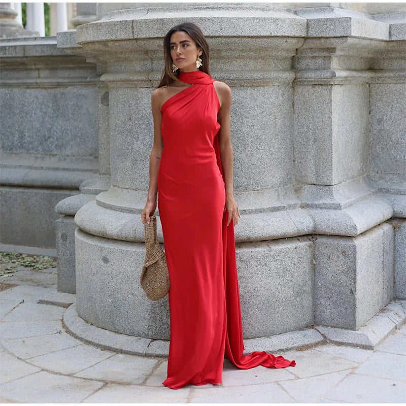 Sexy Backless Long Dress