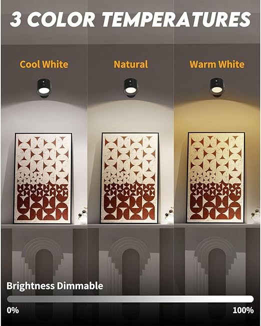 💡💡Smart magnetic color-adjustable wall lamp
