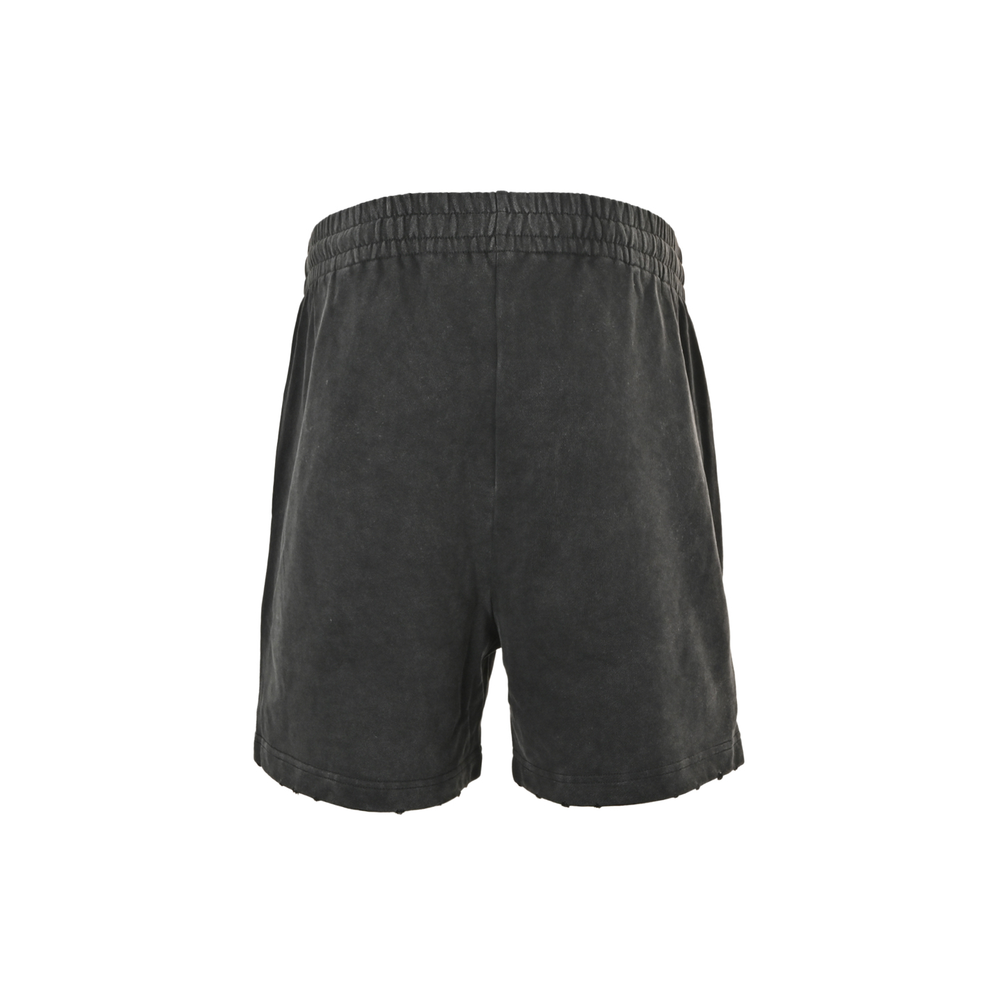 Balenciaga Hand-painted Graffiti Letters Terry Shorts