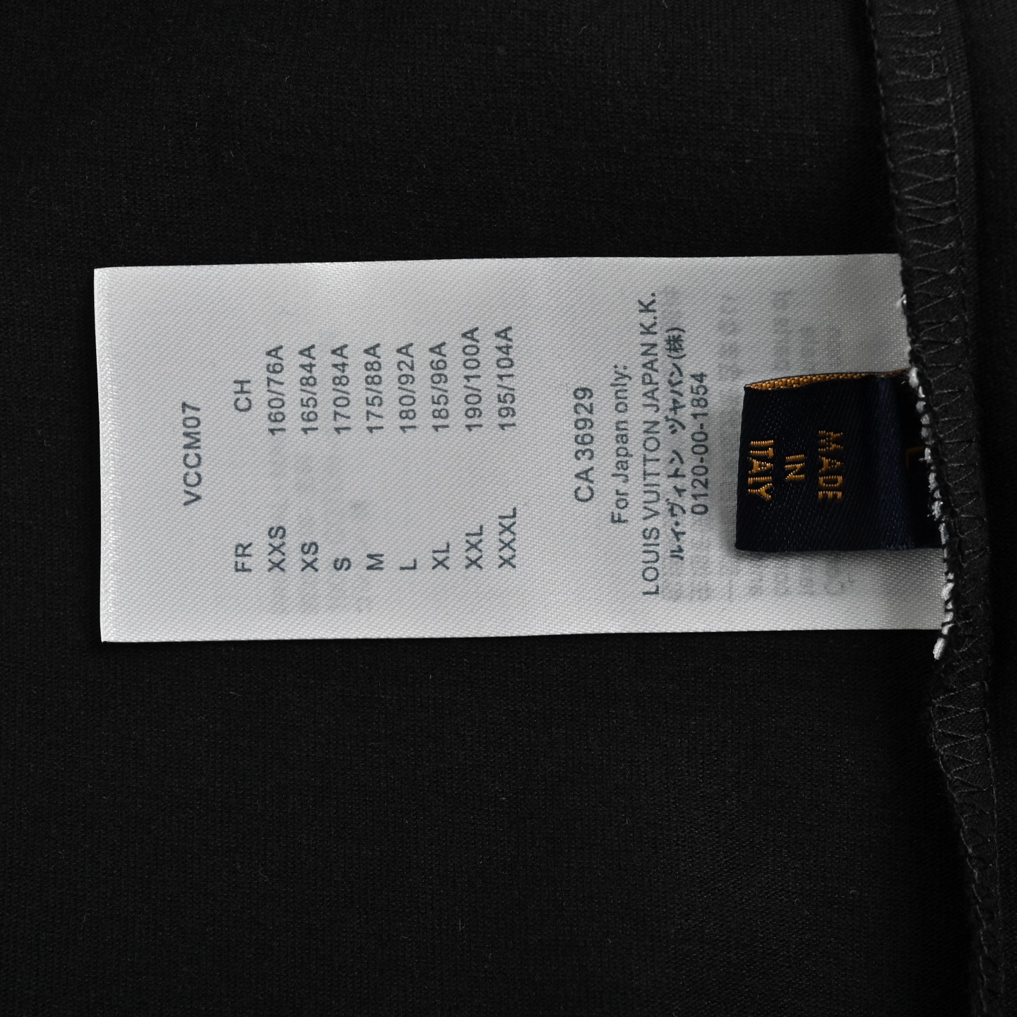 Louis Vuitton 25ss chest embroidered lettering short sleeve