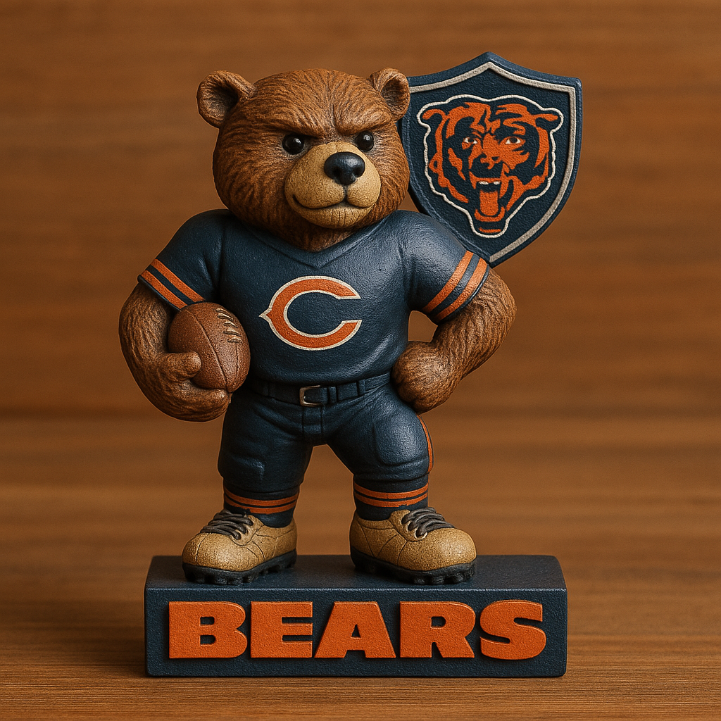 Chicago Bears Mascot Figurine