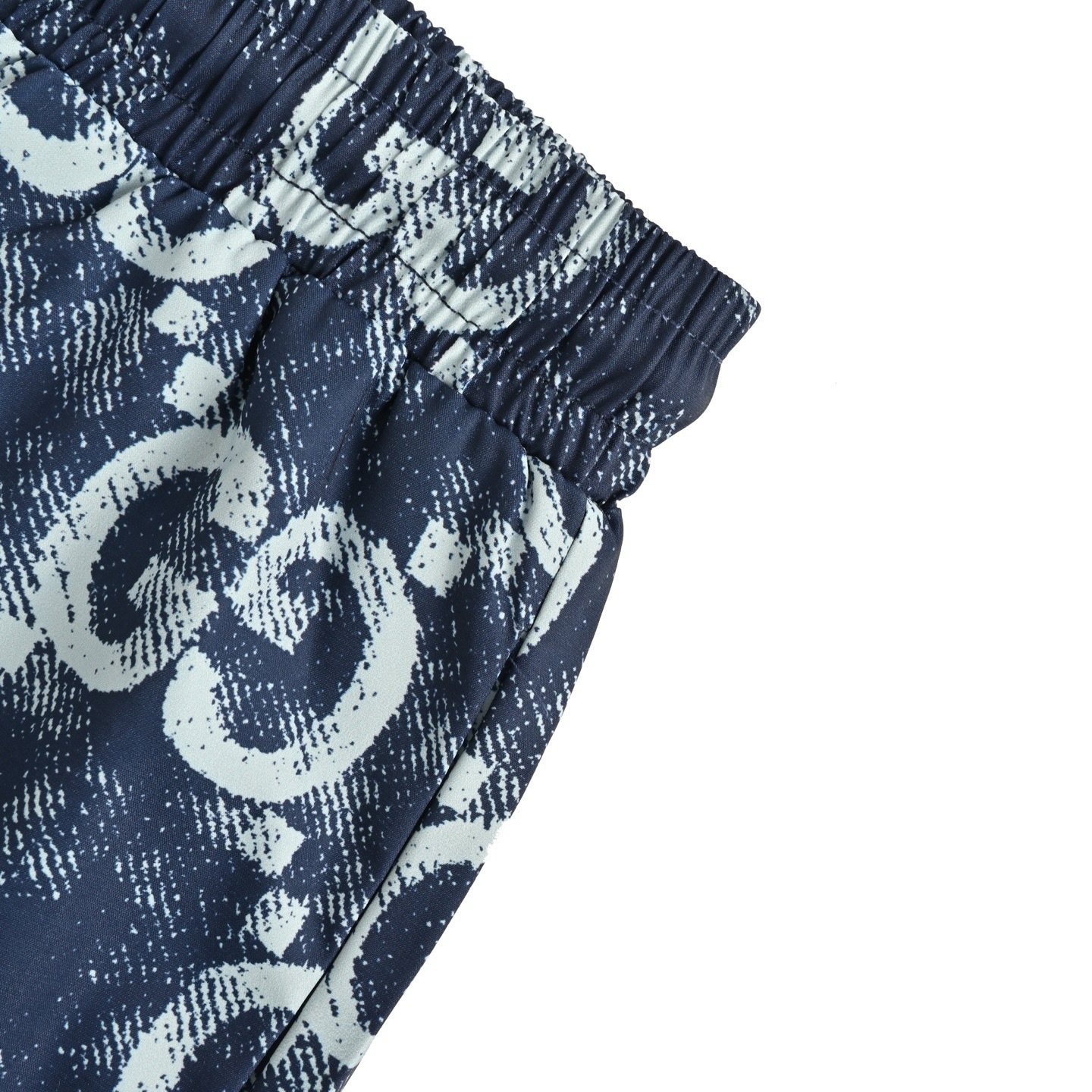 Gucci 25ss Double G all-over tie-dye beach shorts