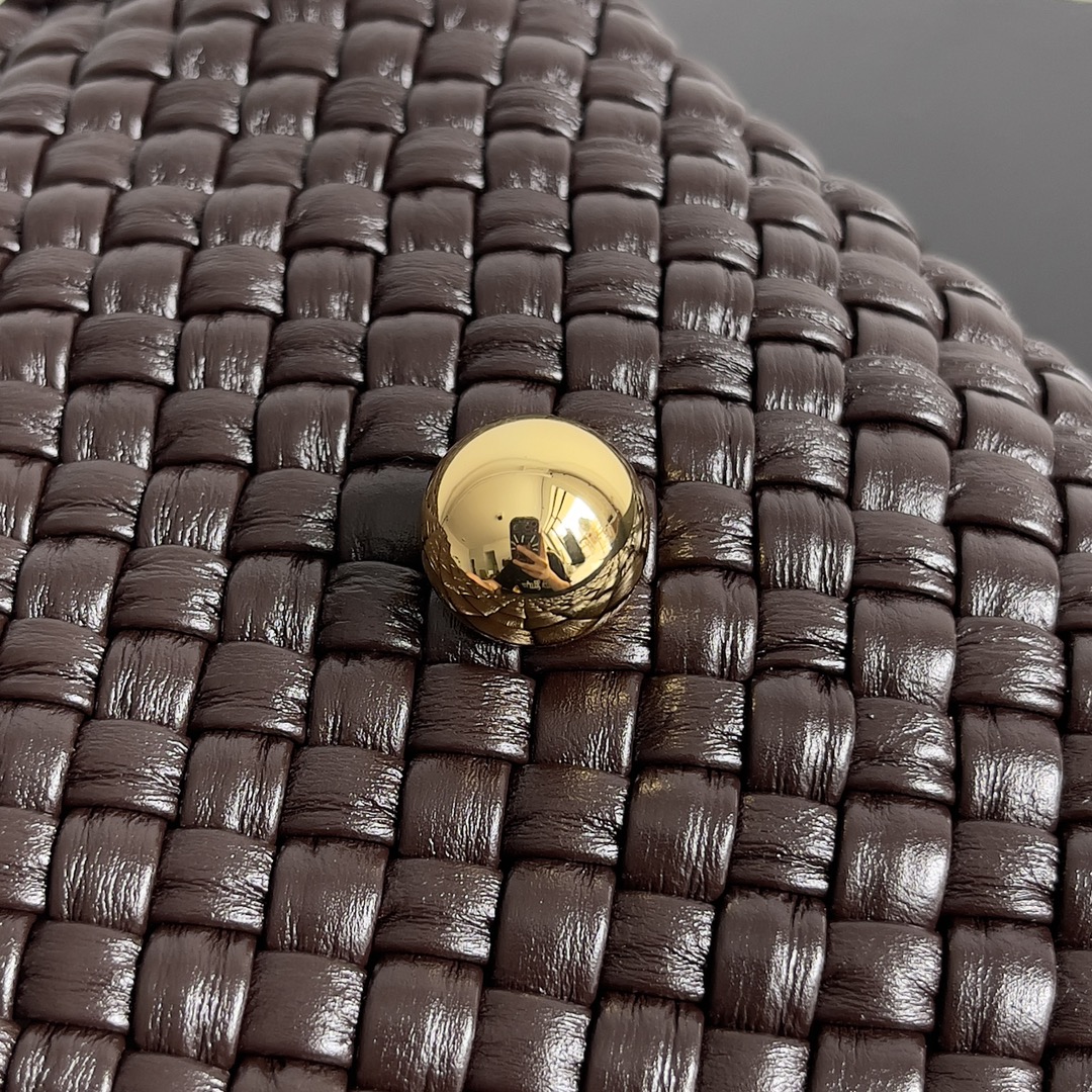 Bottega Veneta tosca gold ball shoulder bag 777678