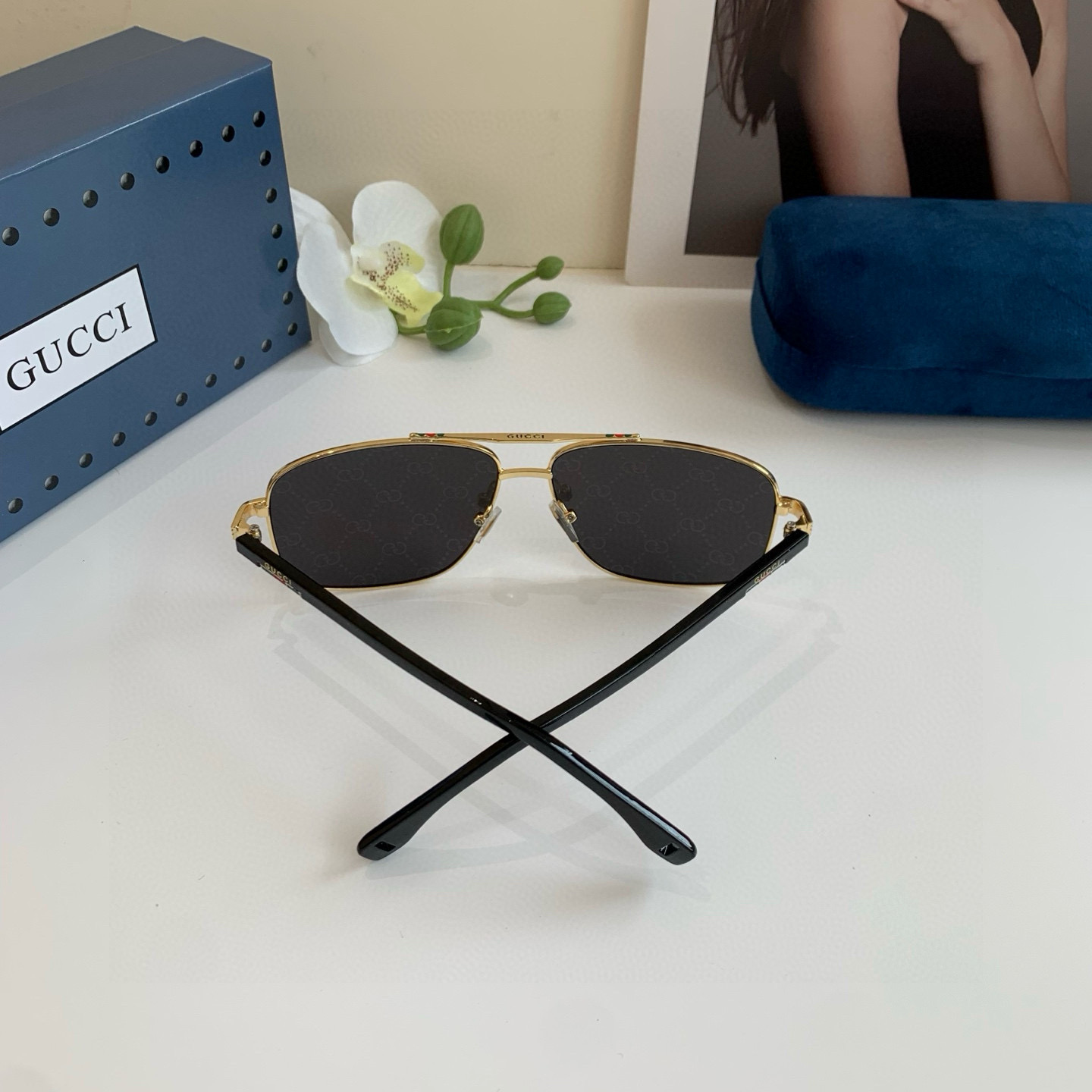 Gucci Round Frame Sunglasses
