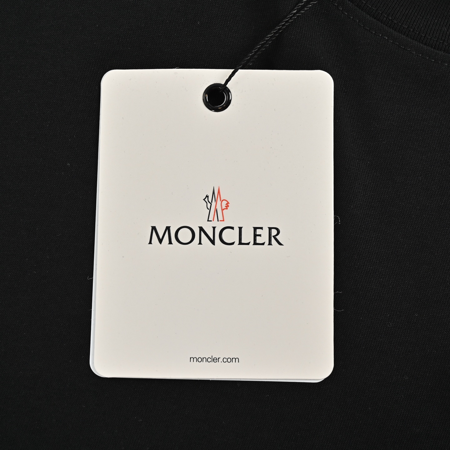 Moncler 25ss chest embossed logo print short sleeves