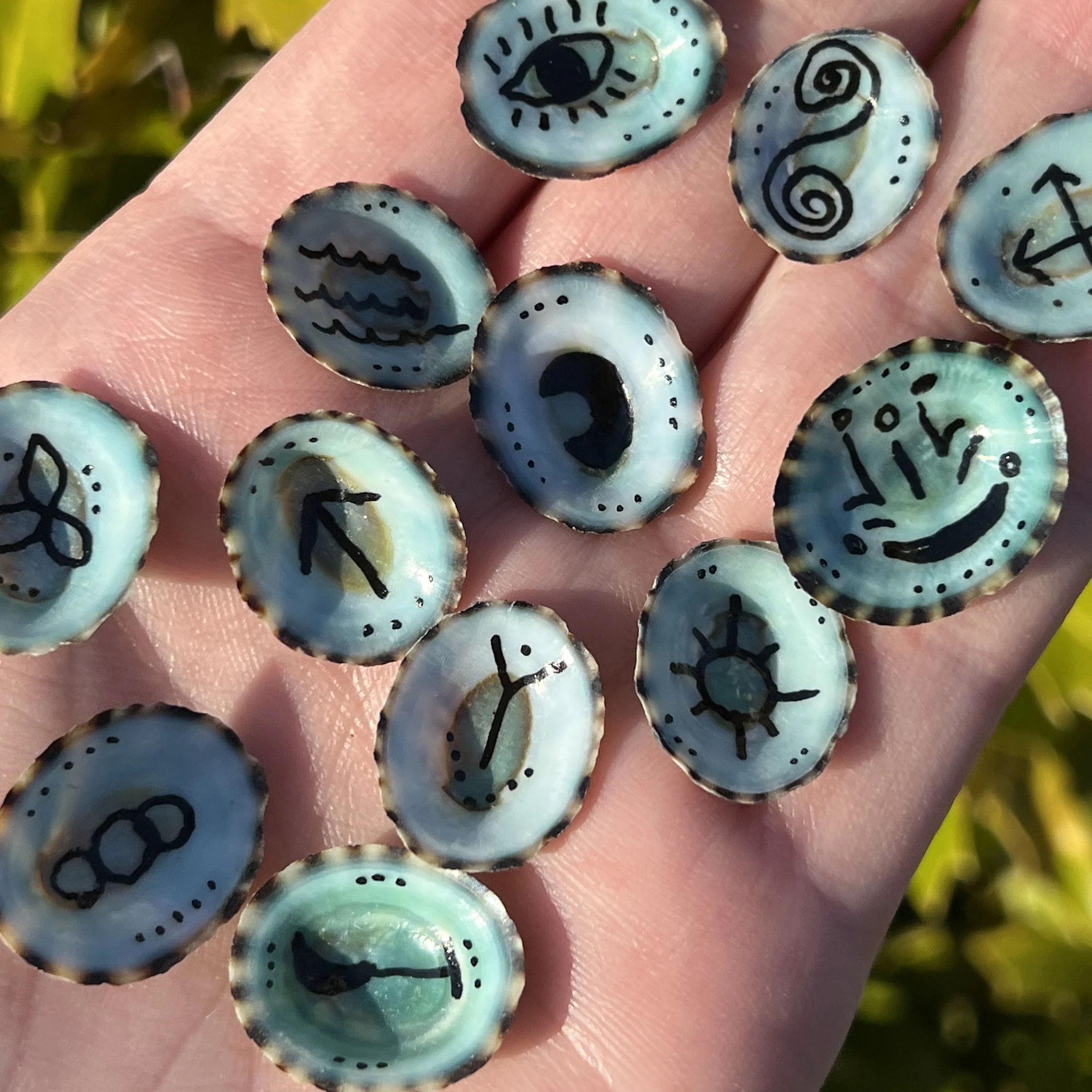 Sea Magick 13 Witches Runes Set