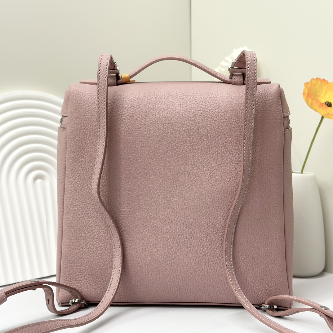 Loro Piana Extra poet L23.5 Square Backpack FAI6491