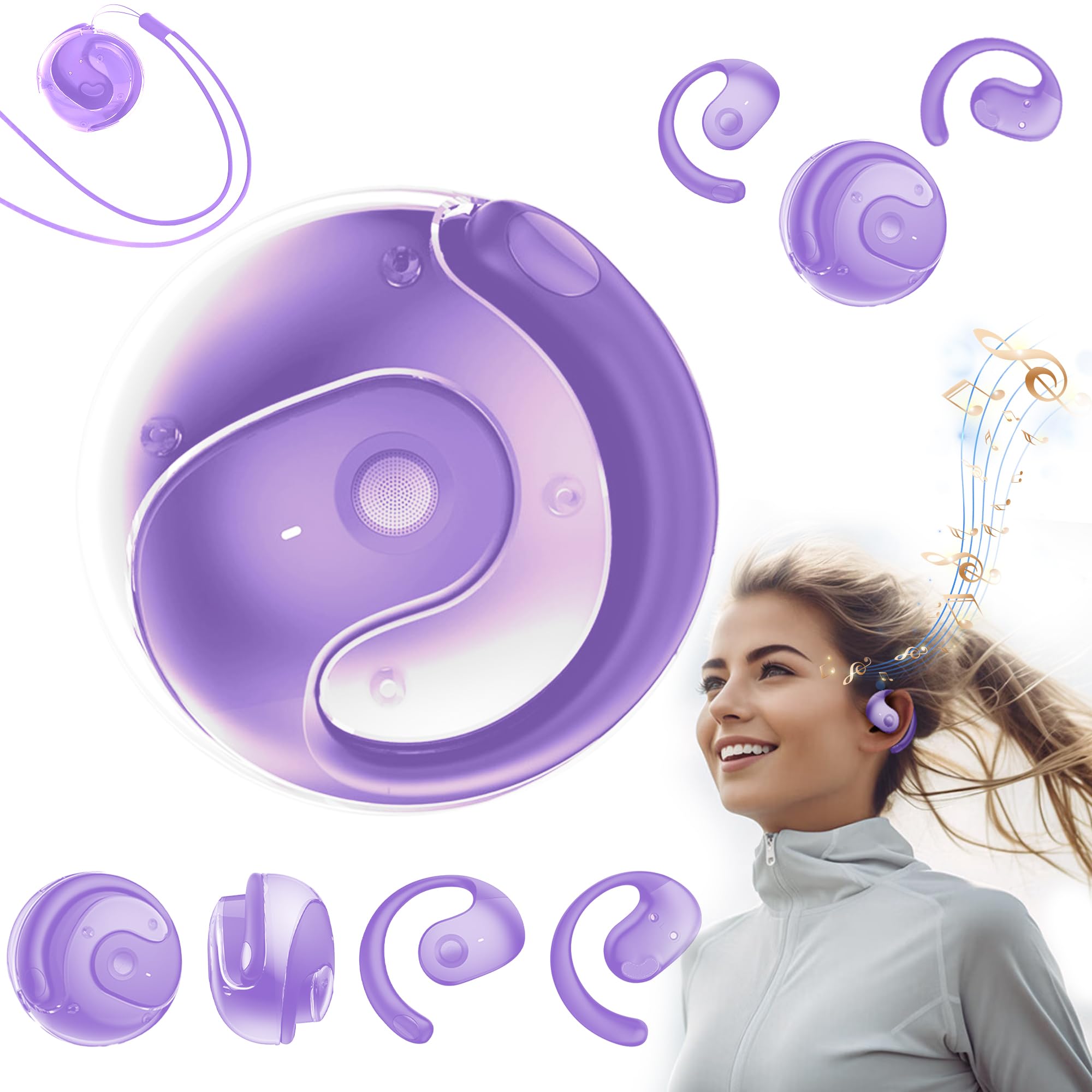 HOT SALE🔥Wireless Earbuds Bluetooth Headphones Stereo Noise Reduction BT 5.4 Earphones - BUY 2 FREE SHIPPING