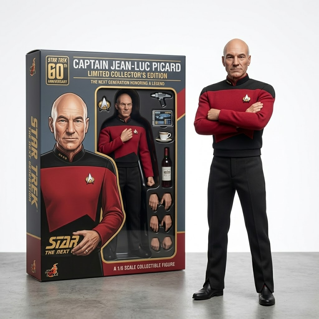 Spock Hot Toys 60th Anniversary 1:12 Scale Collectible Figure