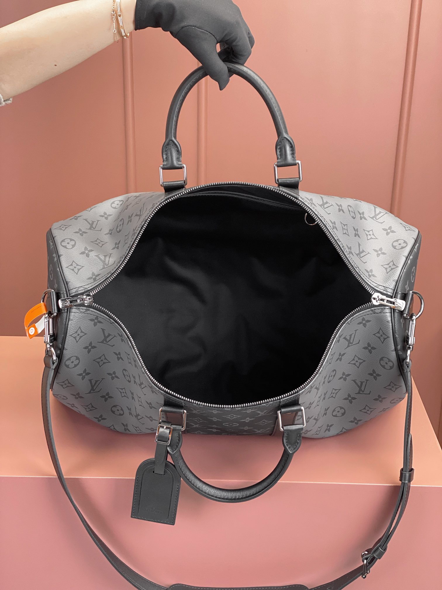 Louis Vuitton KEEPALL BANDOULIÈRE 50 Travel Bag M45392