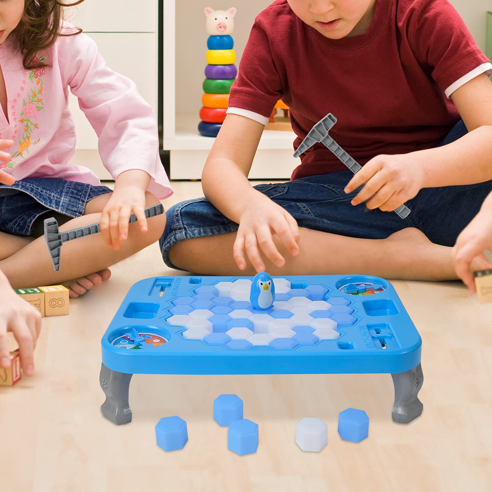 (🔥Last Day Promotion-SAVE 50% OFF) !  - Ice-Block Breaking Game Save Penguin Table Game -BUY 2 GET 10% OFF & FREE SHIPPING
