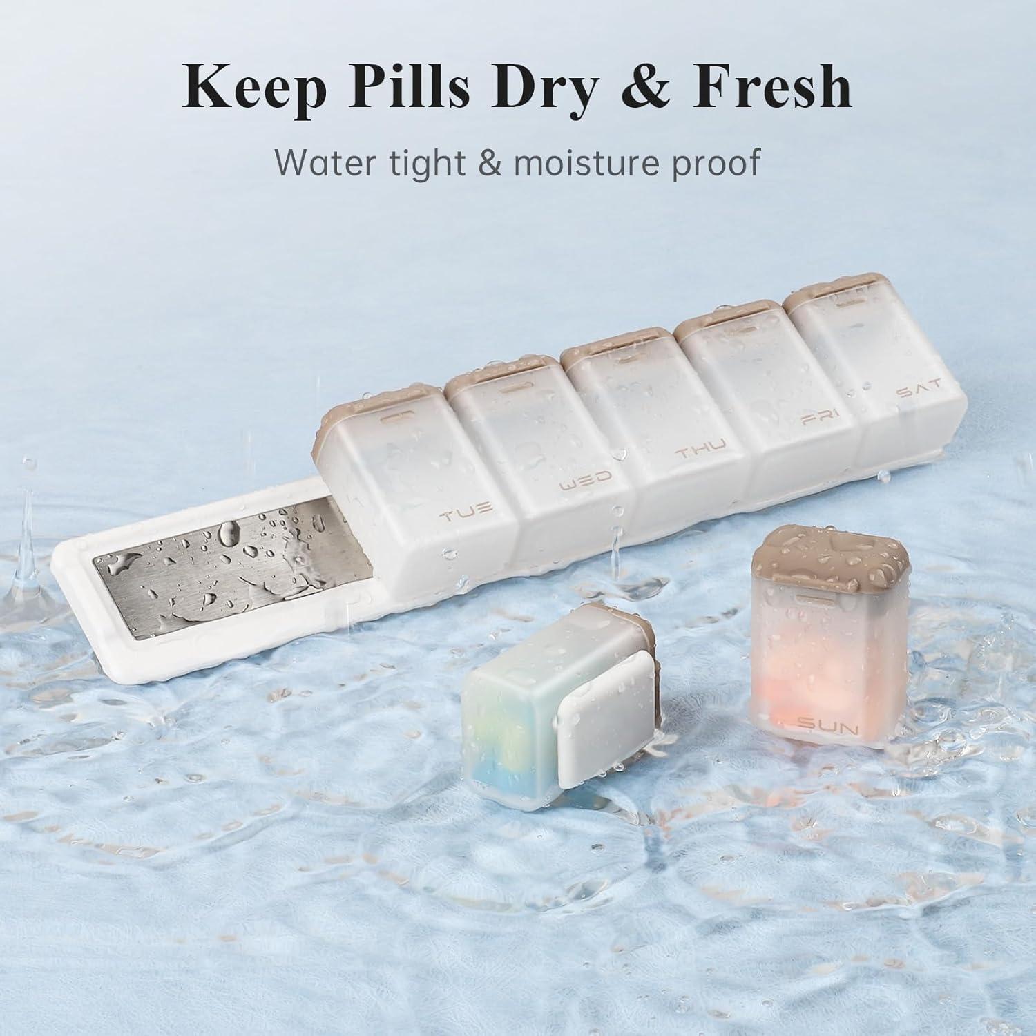🔥ON SALE🔥Weekly Pill Organizer Magnetic Removable
