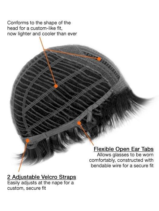 Luna 052 Shoulder Length Straight Bob Hair Afro Wig for Women