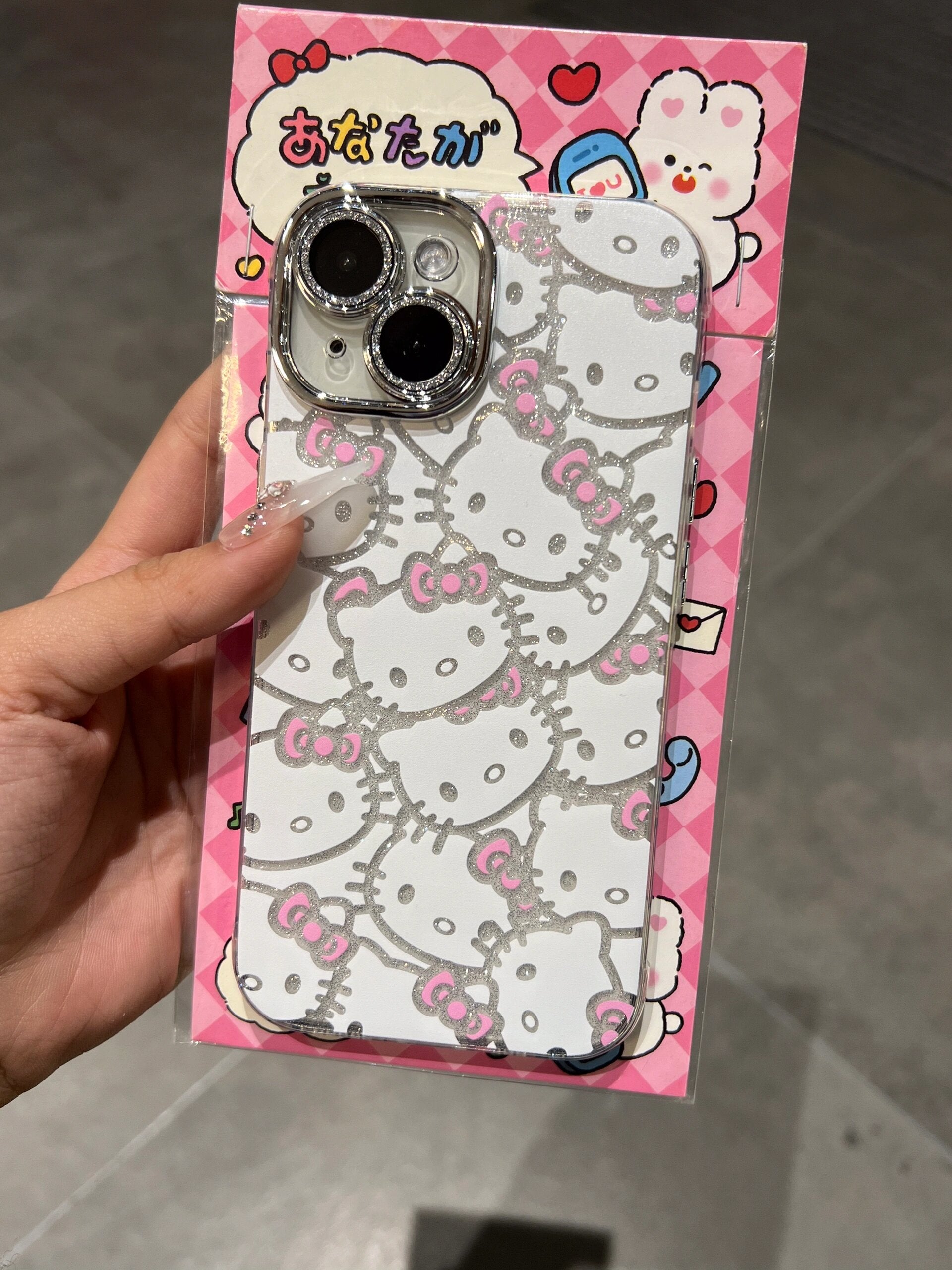 Hellokitty Sparkling Rhinestone Cute Kawaii Phone Case
