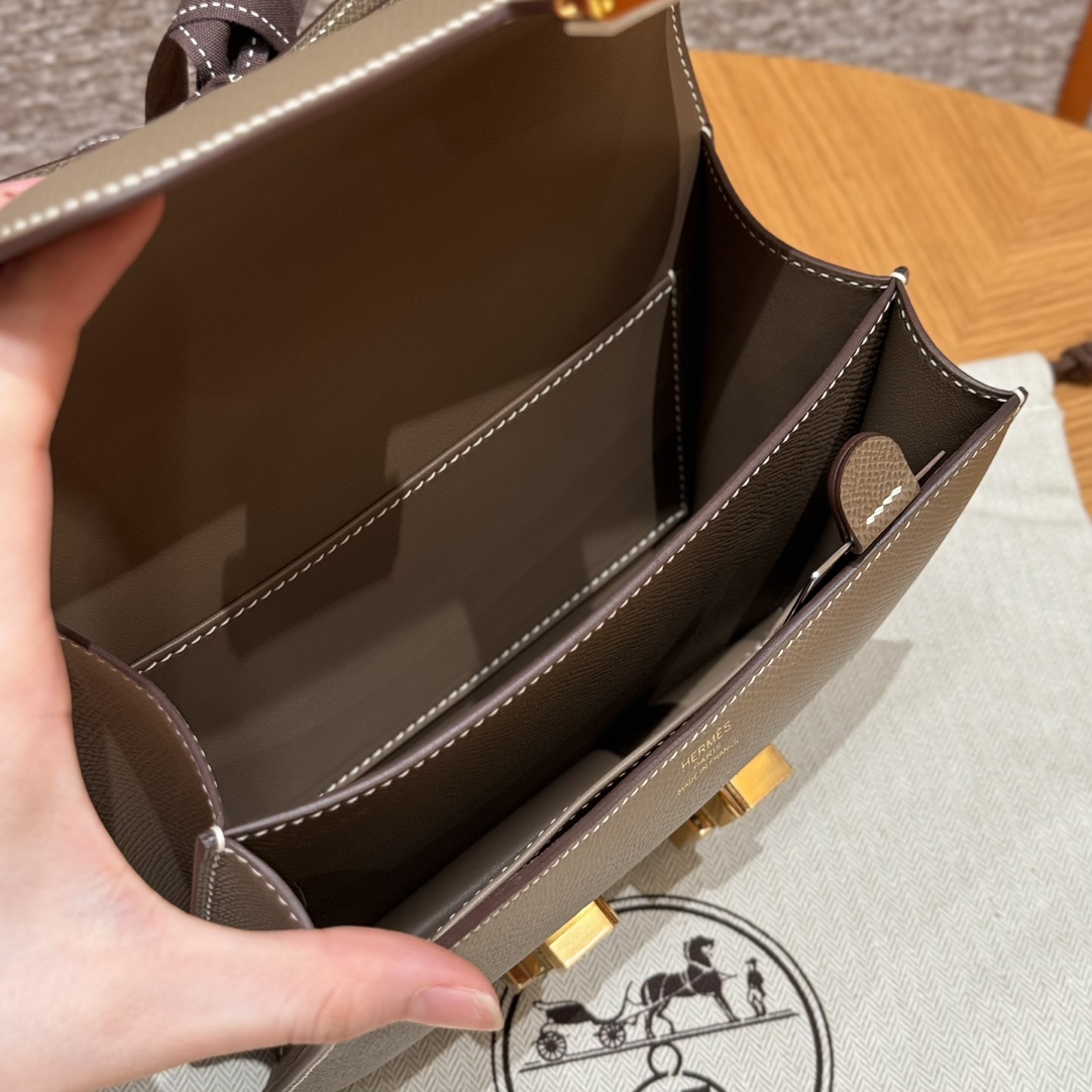 Hermès Constance ck18Etoupe handbag (handmade to order)