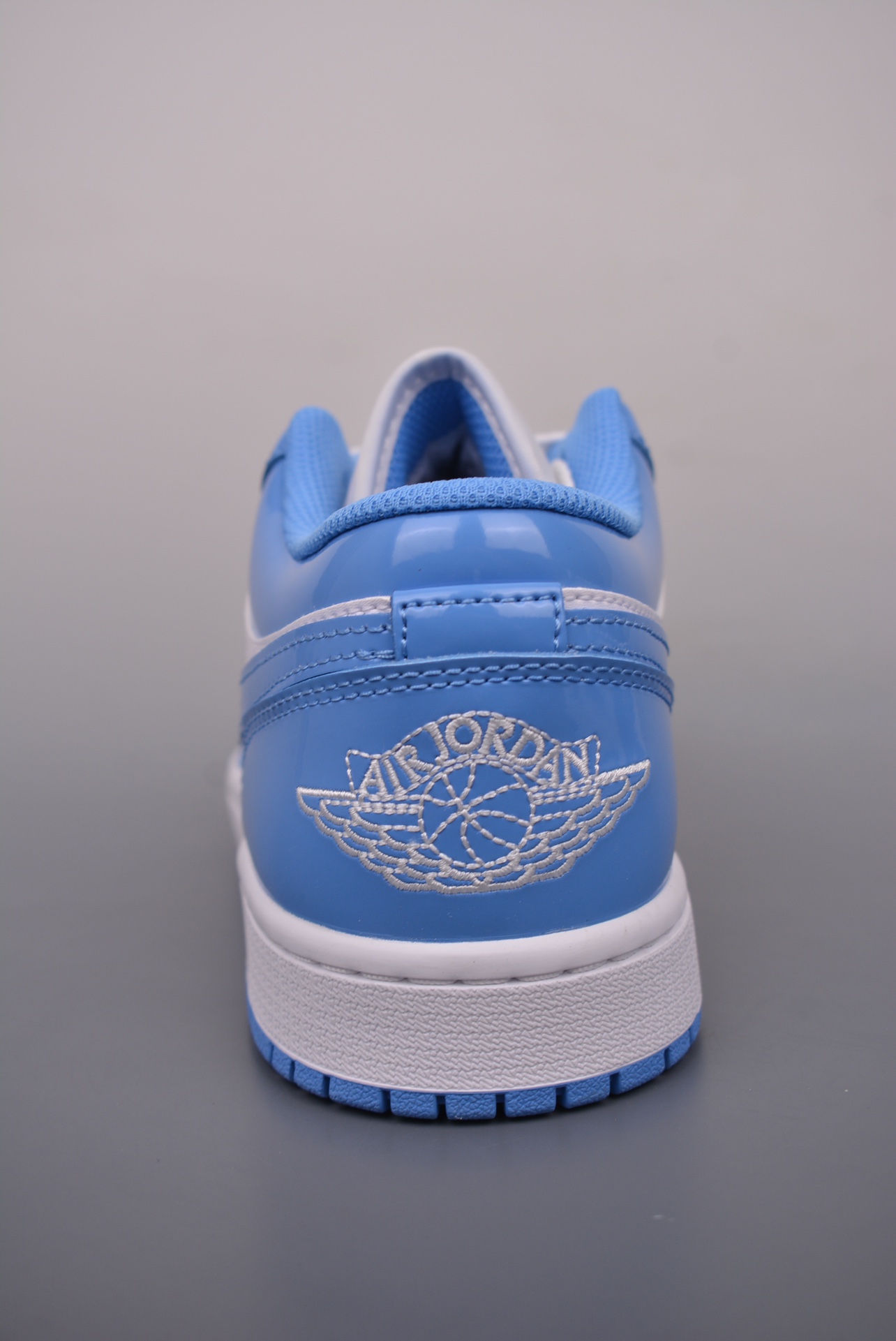 Air Jordan 1 Low Patent Leather White Blue FZ2138-114
