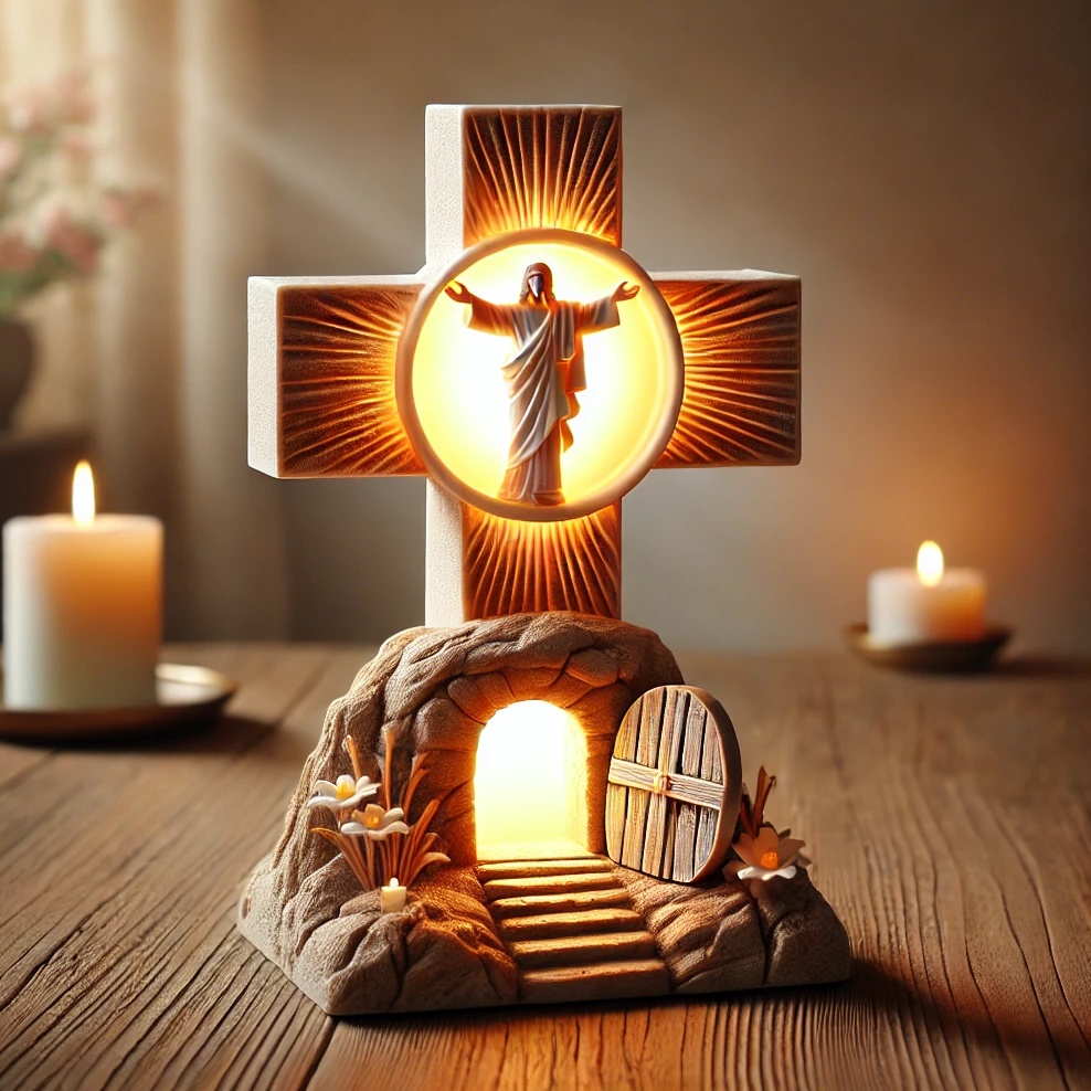 Jesus Figurine Lamp
