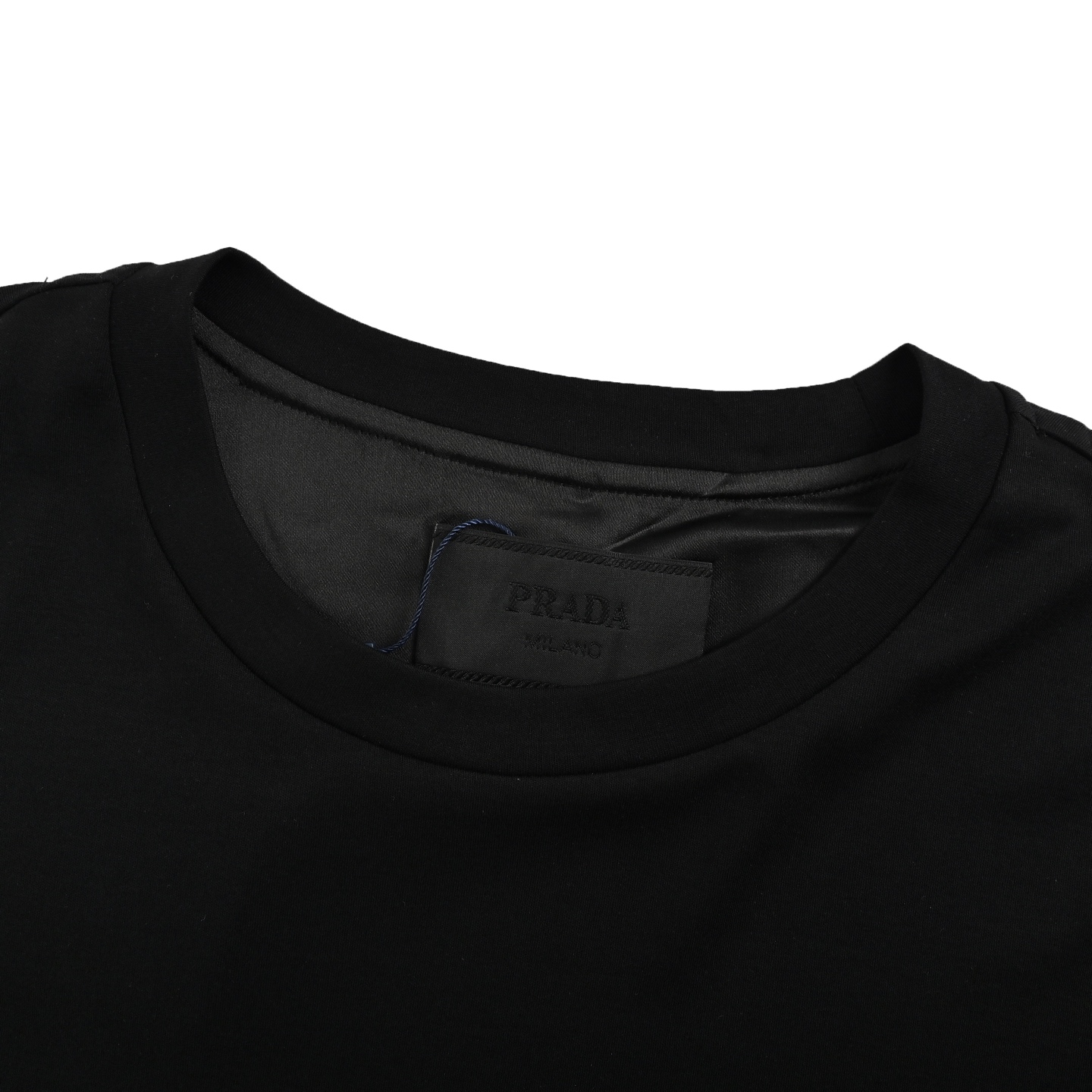 Prada 25ss chest embroidered patch logo short sleeve