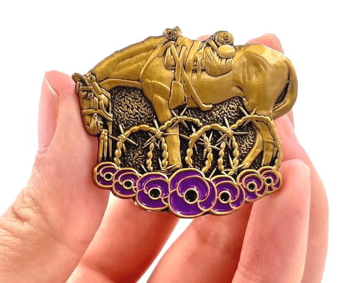 War Horse Remembered Brooch