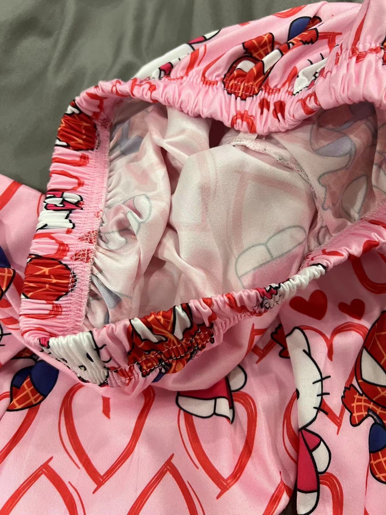 Hellokitty Spiderman Pajama Pants Sleepwear