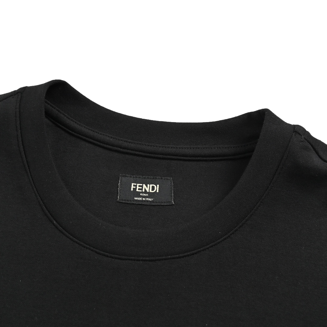 Fendi 24ss gradient FF logo short sleeves