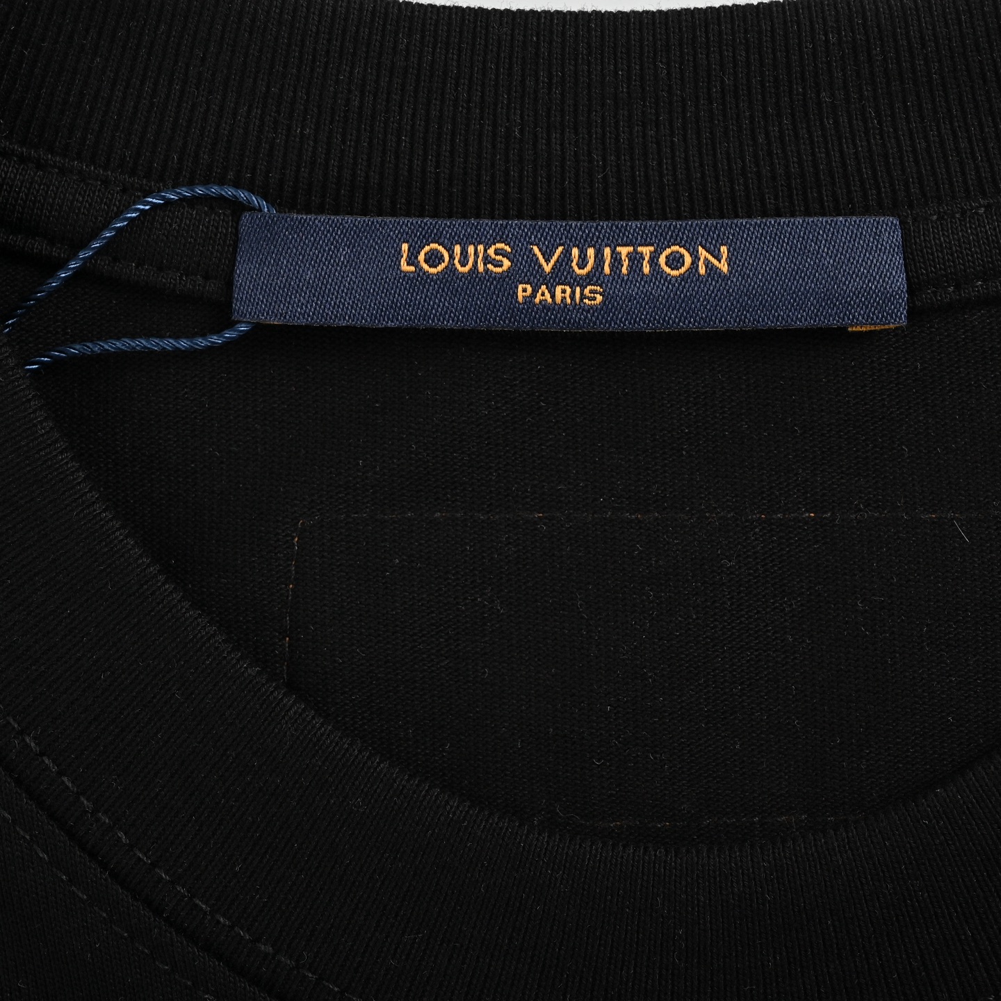Louis Vuitton hand-painted graffiti large letter logo short sleeve