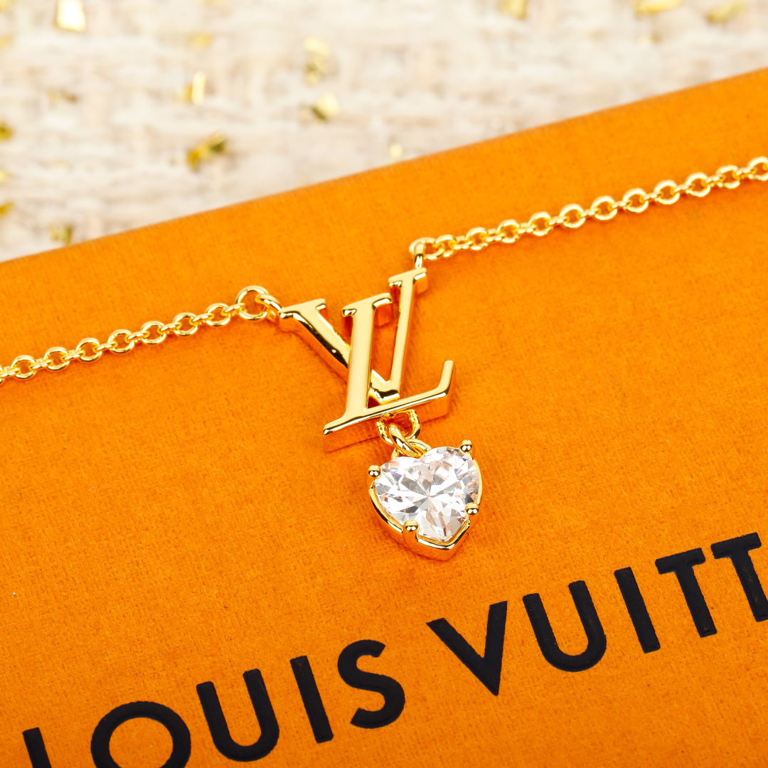 Louis Vuitton Heart Necklace