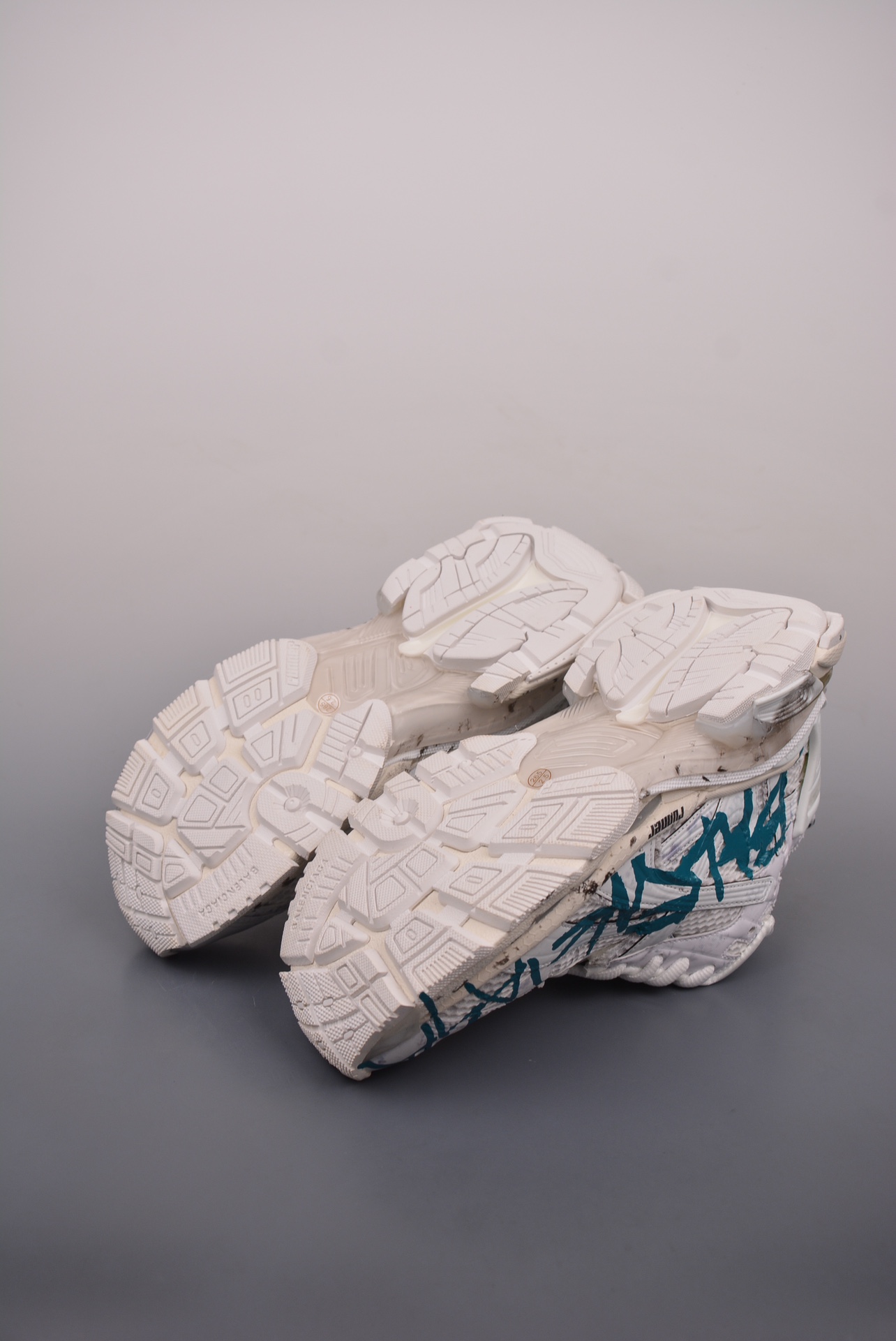 BALENCIAGA Runner SneakerWhiteWater Blue