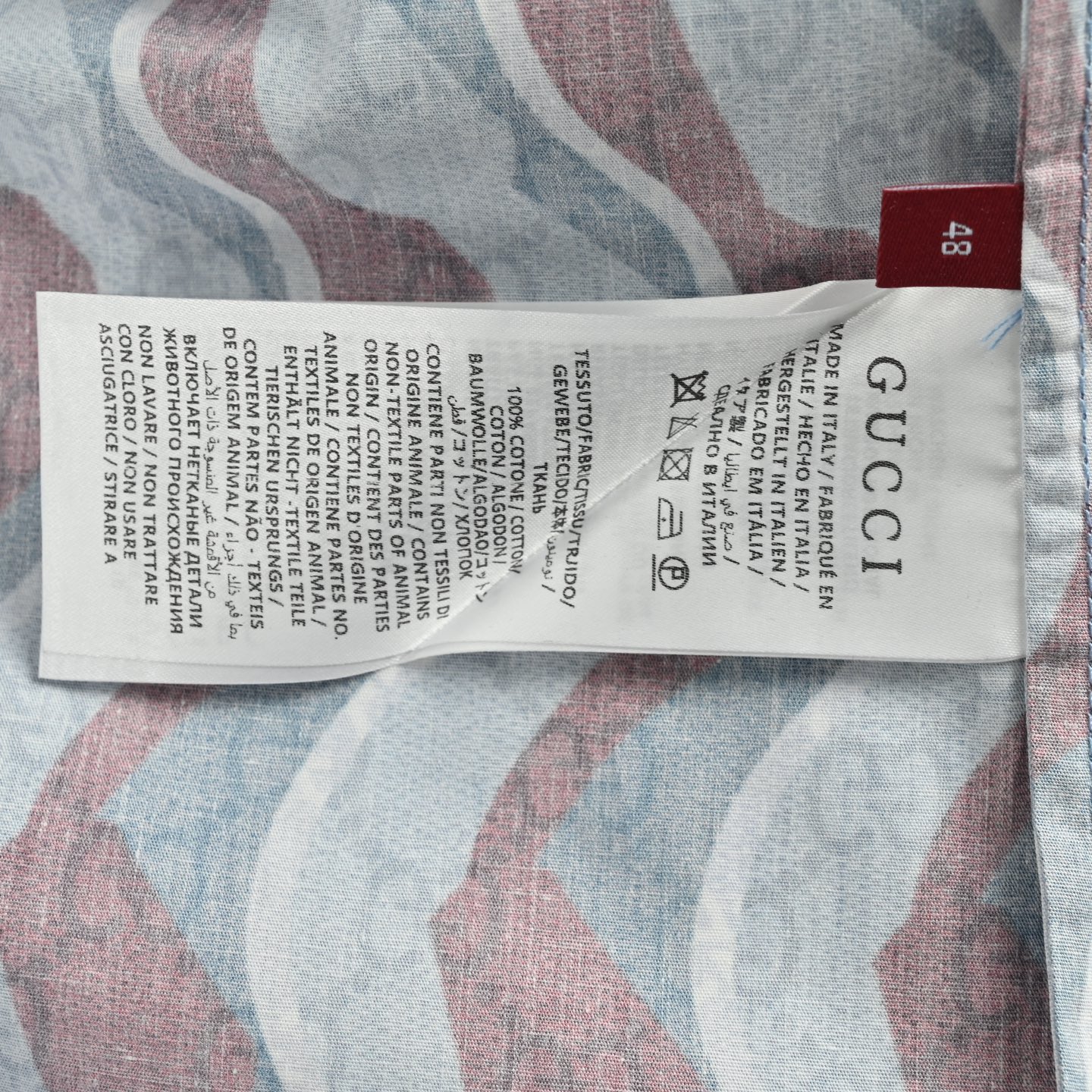 Gucci 25ss all over snake print short sleeve shirt
