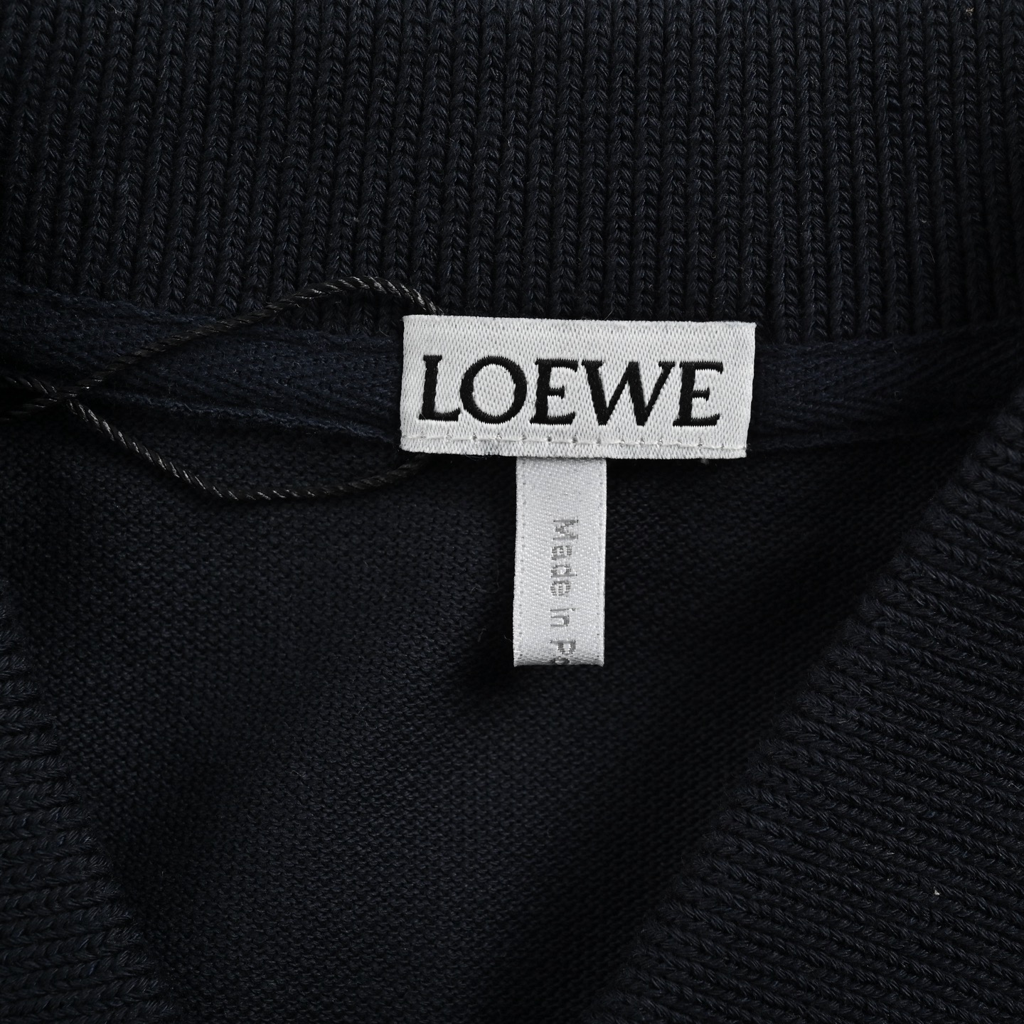 Loewe 25ss Placket Embroidered Logo Polo Short Sleeve