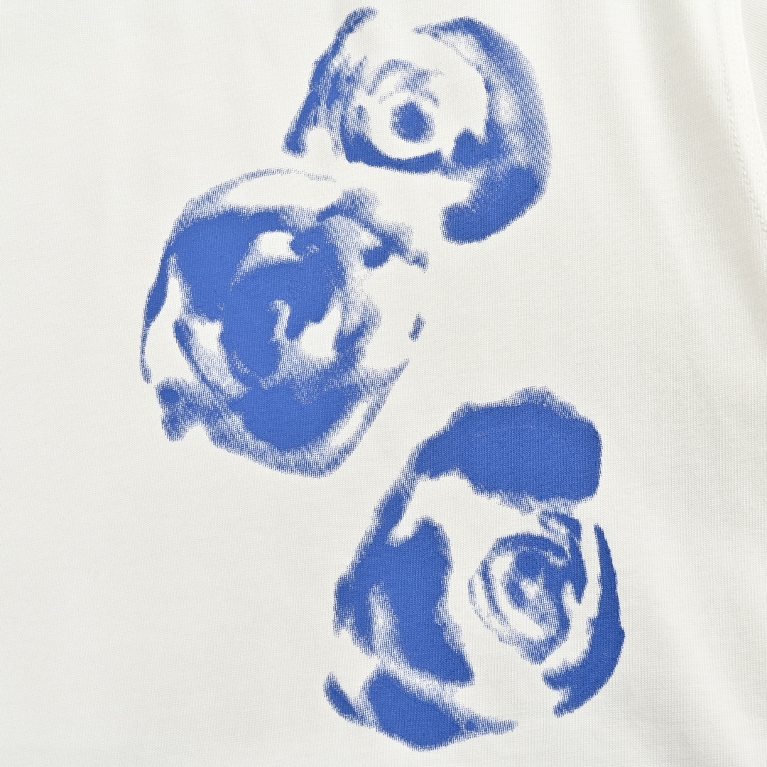 Burberry 24ss rose print short sleeve