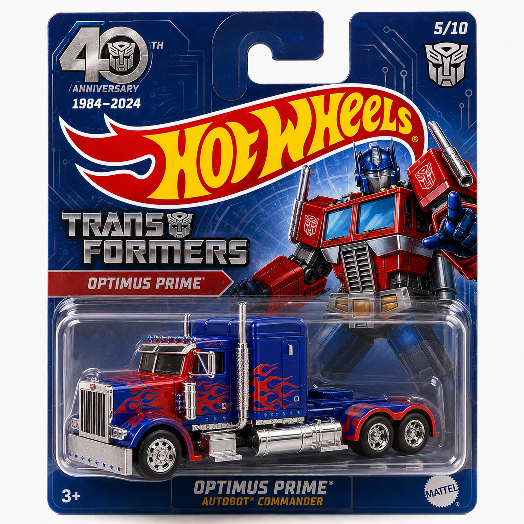 Hot Wheels Transformers 40th Anniversary – Optimus Prime Semi-Truck