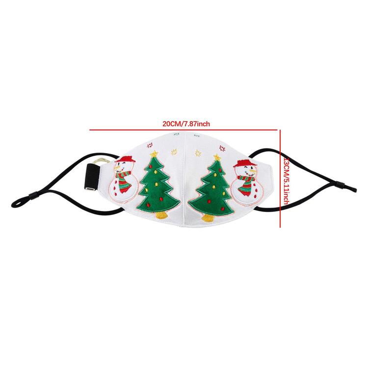 🎄2020 Christmas LED Light Up Luminous Mask🎄(Free 10 filter gaskets)