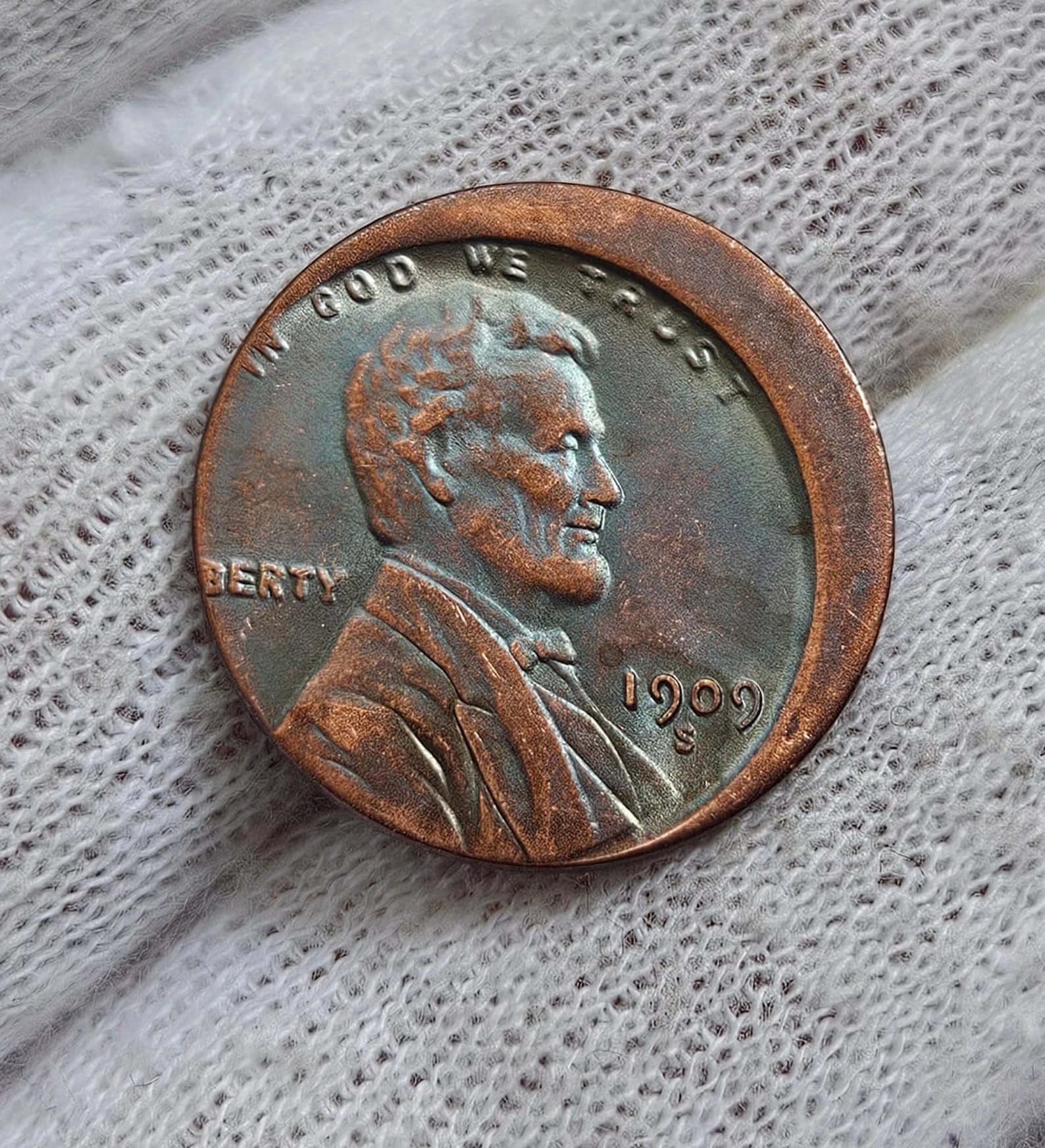 Rare Lincoln Cent with Die Error