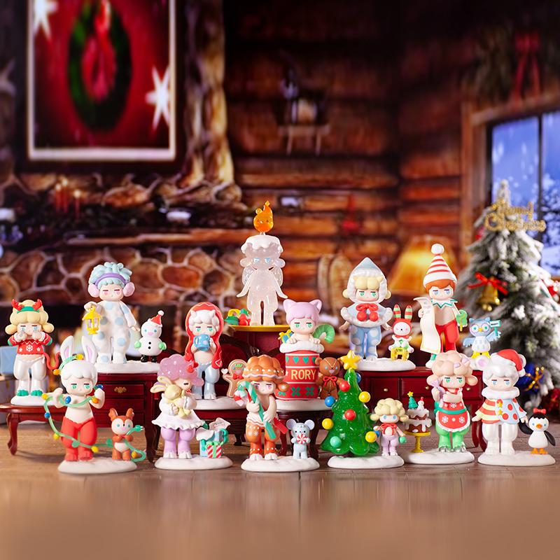 POP MART Satyr Rory Cozy Winter Time Series Blind Box for Christmas [1 Blind Box]