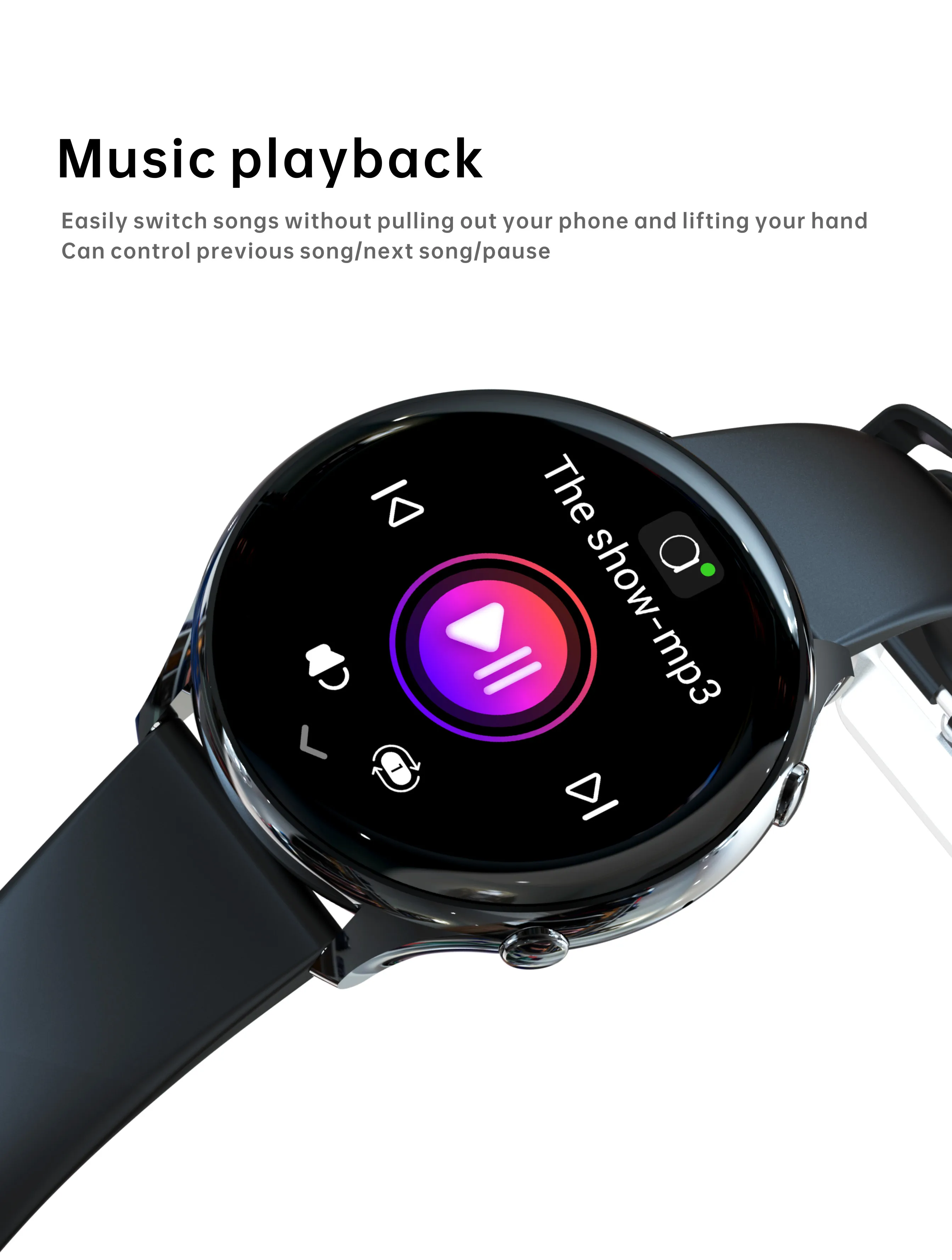 New women's Bluetooth call smartwatch 1.39inch full screen touch heart rate and body temperature monitoring for Huawei Xiaomi