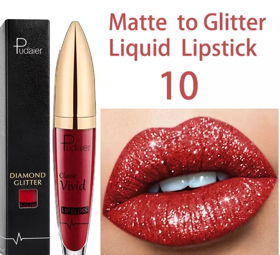 🔥Mother's Day Sale-[SAVE 50% OFF]--18 Color Diamond Shiny Long Lasting Lipstick--BUY 5 GET 10% OFF & FREE SHIPPING NOW