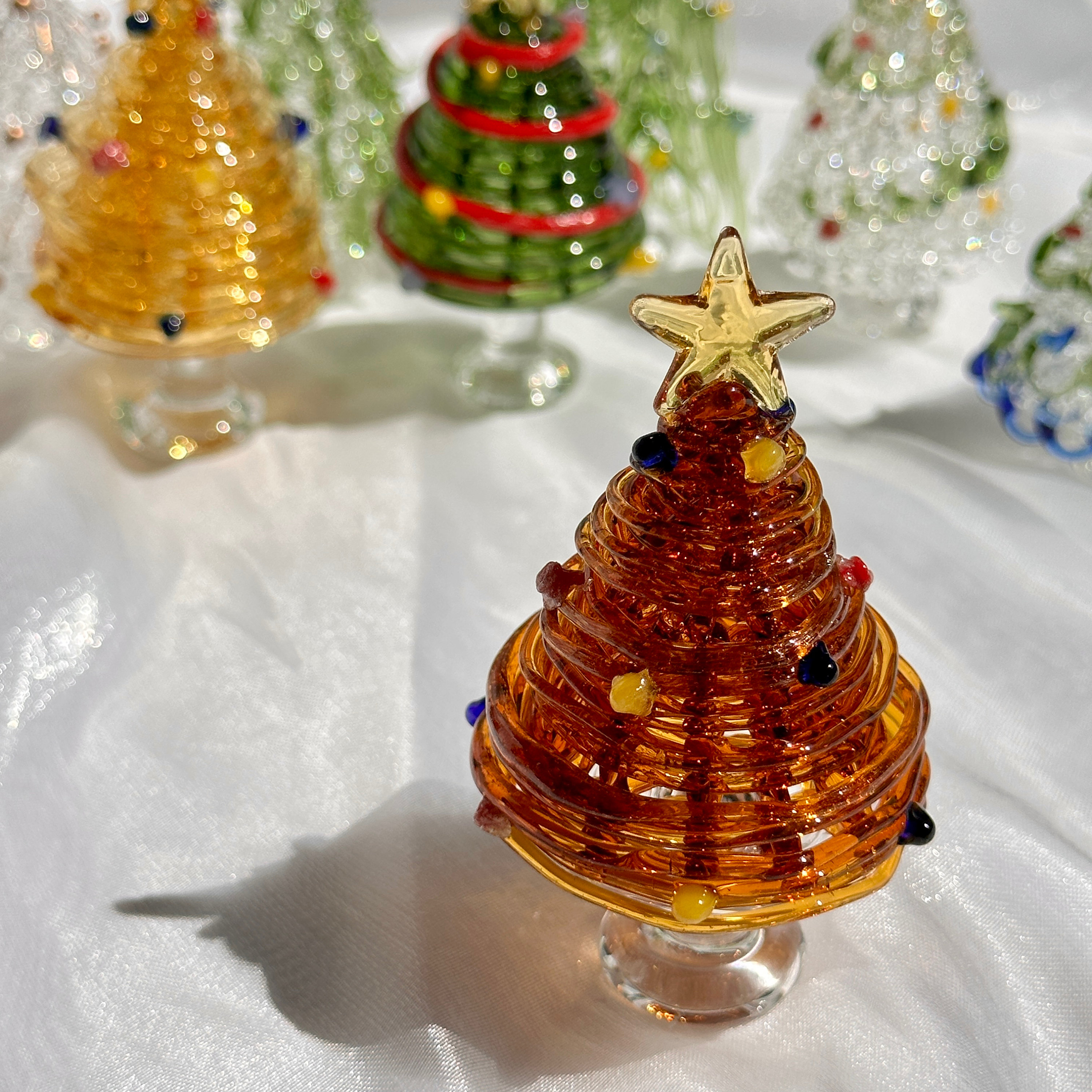 🎄45% OFF Christmas -Handmade Glass Christmas Tree