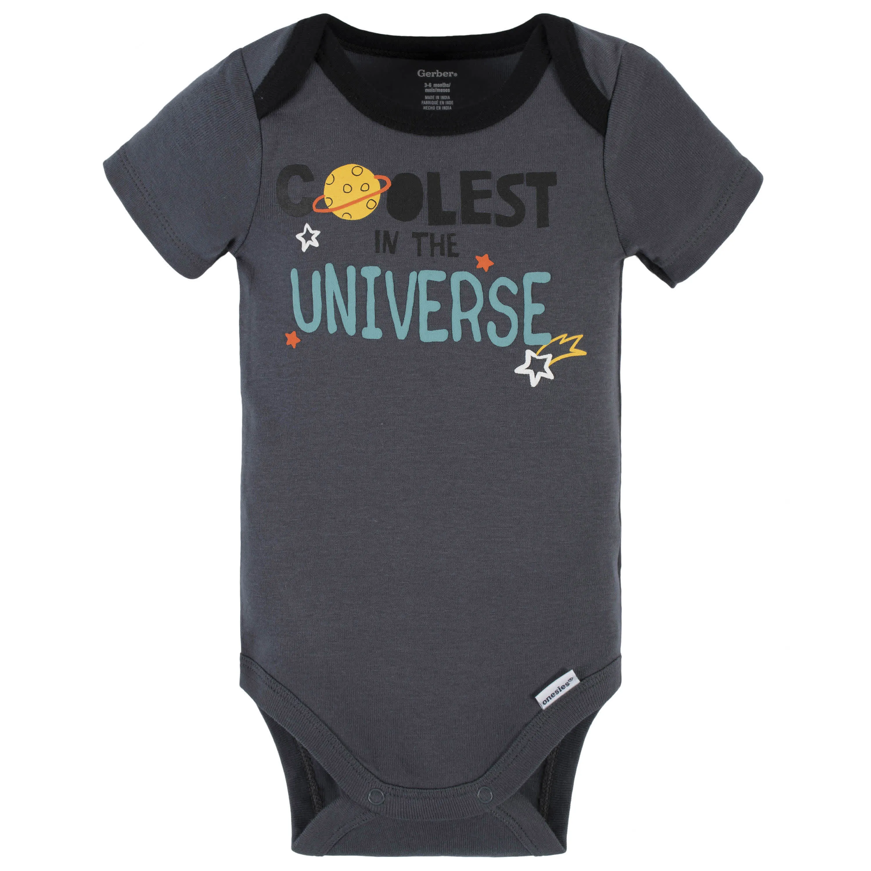 4-Piece Baby Boys Blast Off Onesies Bodysuit, Tee, Shorts & Pant Set