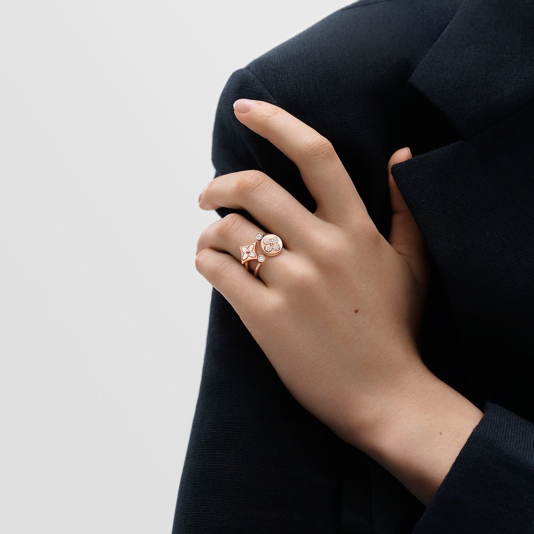 Louis Vuitton COLOR BLOSSOM MINI SUN DIAMOND RING