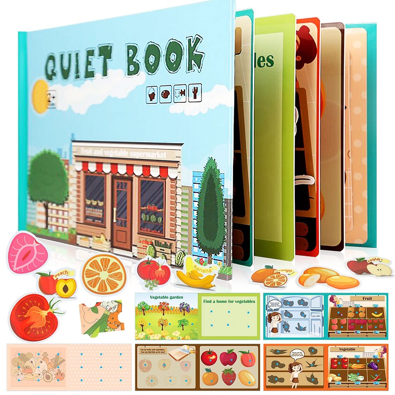 (🔥Early Christmas Sale- SAVE 48% OFF) 2022 New Montessori Interactive Felt Quiet Book-BUY 3 SETS FREE SHIPPING
