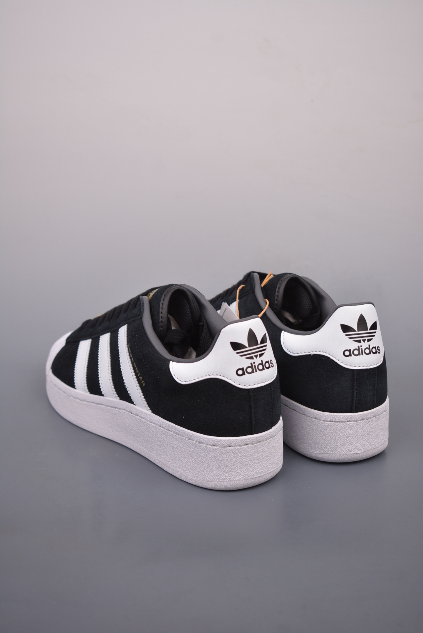 Adidas Originals Superstar White Black Gold JI0124