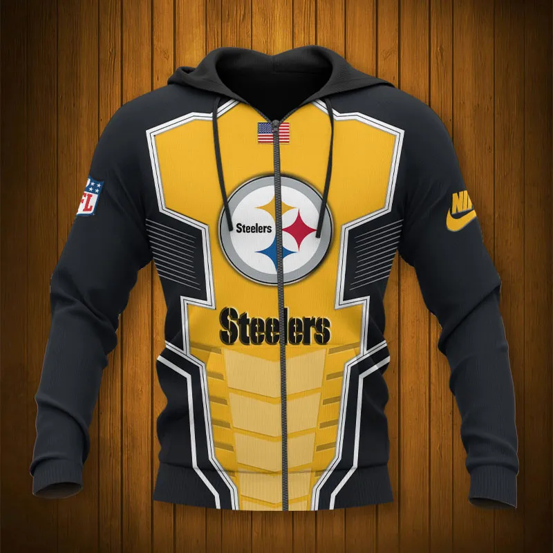 PITTSBURGH STEELERS 3D HOODIE TTB4325