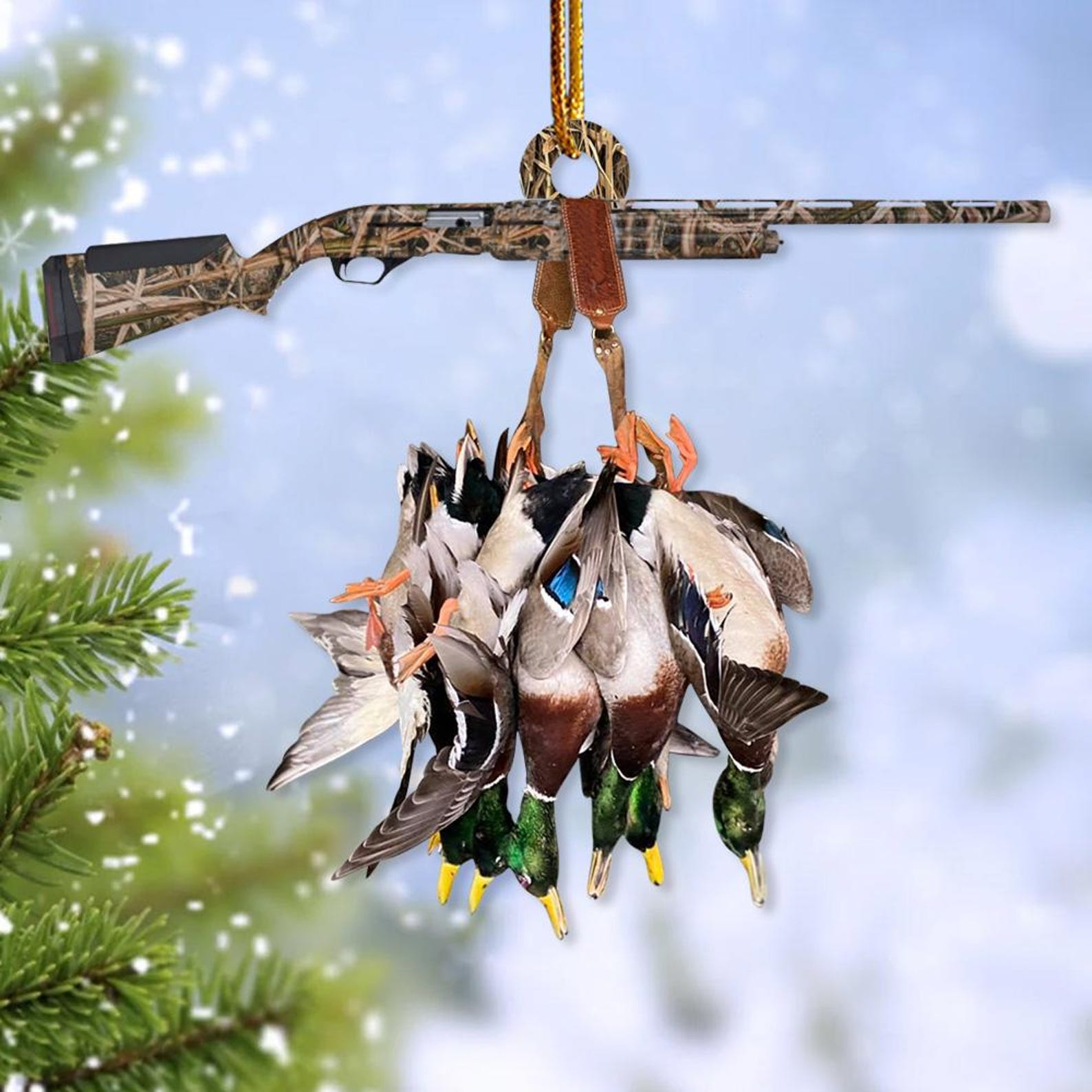 🦆Duck Hunting Ornament