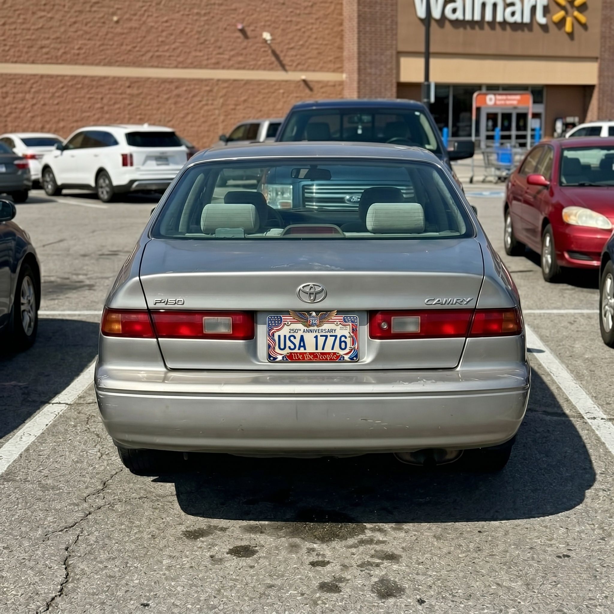 USA 250th Anniversary License Plate Frame