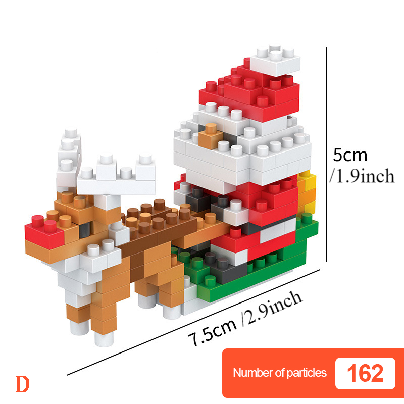(🌲Early Christmas Sale- SAVE 49% OFF)DIY creative building block model-BUY 2 GET 10% OFF