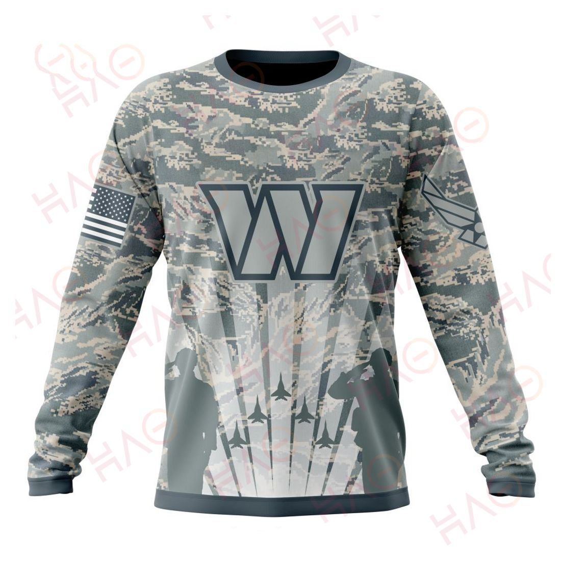 WASHINGTON 3D HOODIE US AIR FORCE